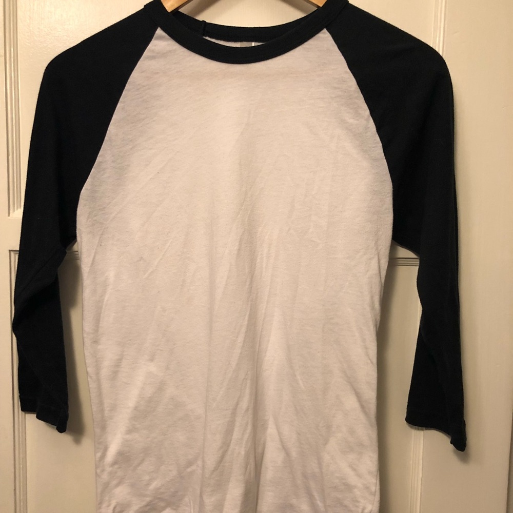 American Apparel Basic Baseball Tee